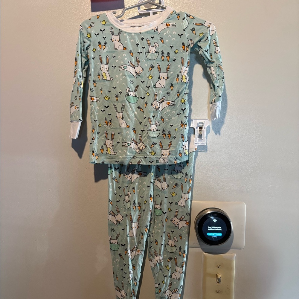 Little Sleepies Bunny Print Pajamas